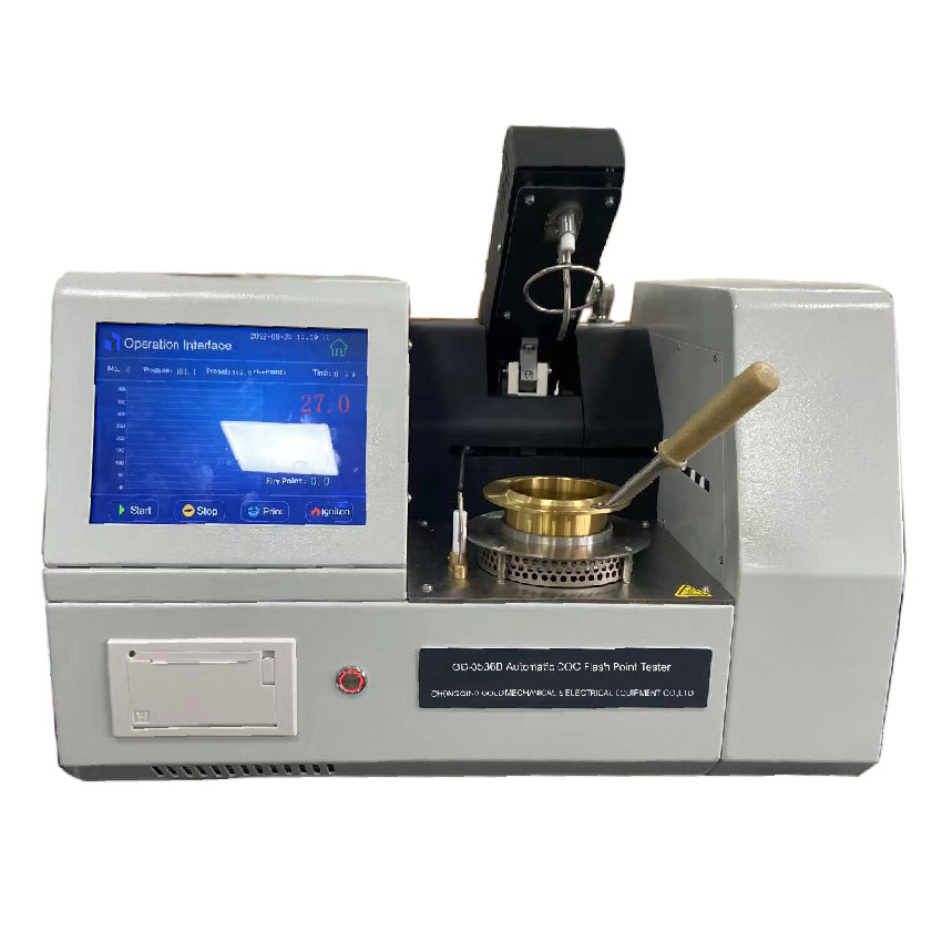 Flash Point And Fire Point Test Instrument With Astm D Cleveland Open